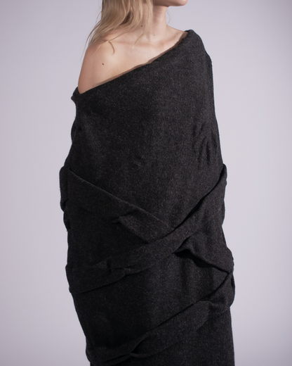 Hand Imprint Bag Dress